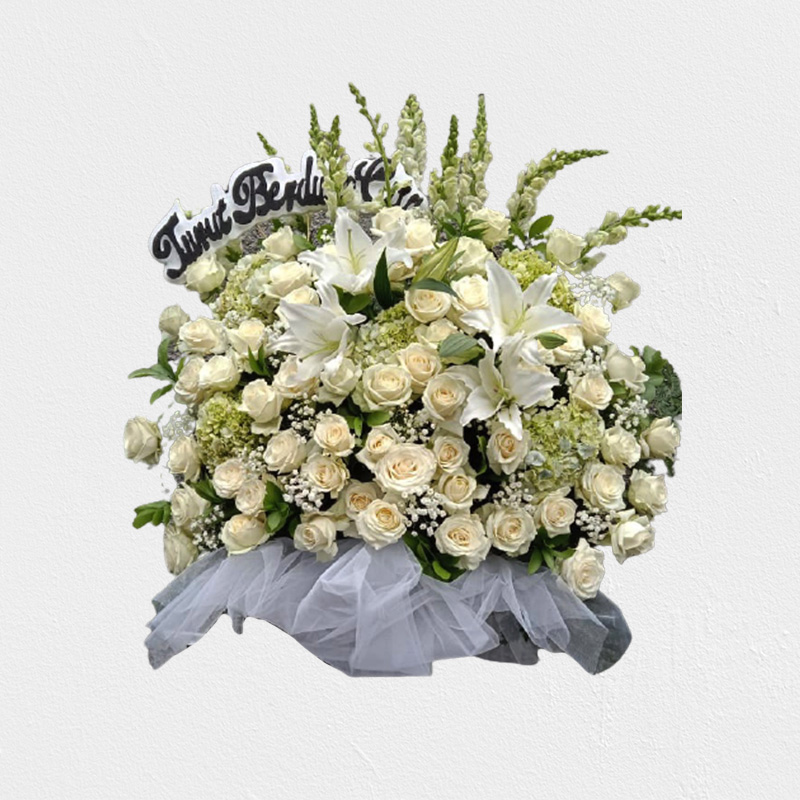 Sympathy Standing Flower Code 003 Garland Florist
