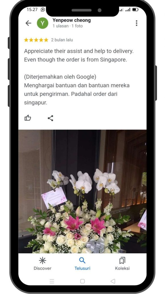 Testimonial Garland Florist Jakarta (4)