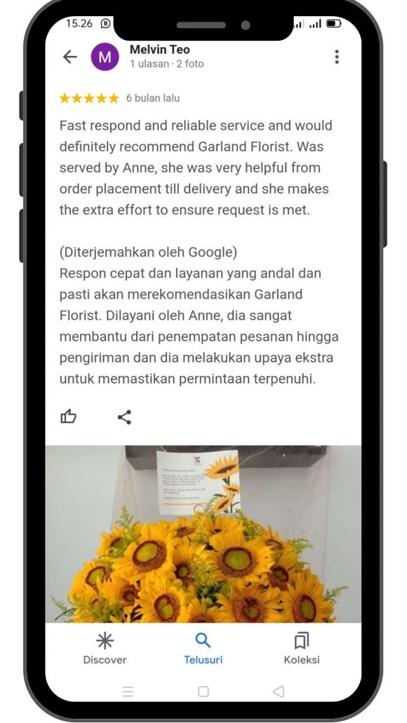 Testimonial Garland Florist Jakarta (5)