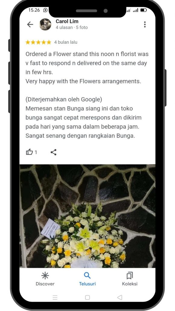 Testimonial Garland Florist Jakarta (6)